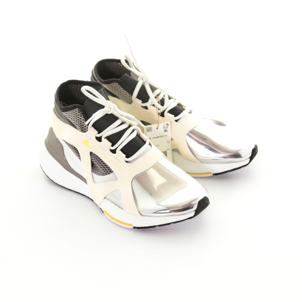 NWT Adidas by Stella McCartney ASMC Ultraboost 21 Metallic Sneakers Womens 8M